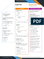 fm formula sheet