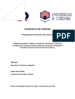 Universidad de Córdoba: Programa de Doctorado: Biomedicina