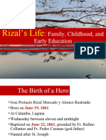 LECTURE 3_Rizal - Early Family Life