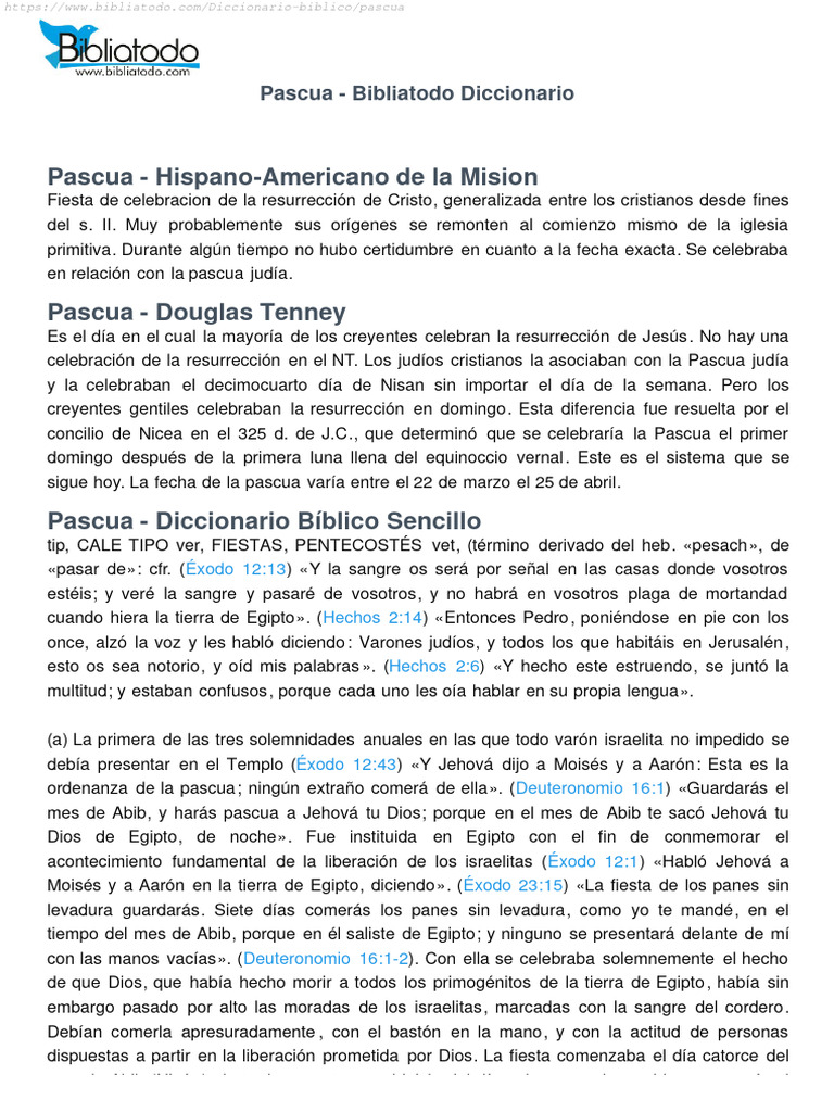 Significado y Celebración de la Pascua | PDF | Pascua | Pascua de ...