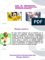 EMERGENCIAS QUIMICAS Y CONTROL DE DERRAMES.JUNIO 19 pptx