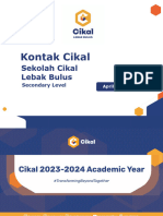 Kontak Cikal SC Lebak Bulus 3 04 2024