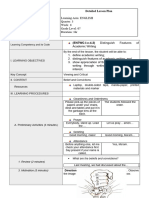 Lesson Plan Q3 Citing Evidences