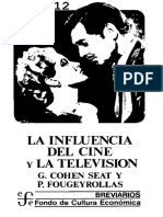 COHEN-SÉAT, G. & FOUGEYROLLAS, P. - La Influencia Del Cine y La Televisión (OCR) [Por Ganz1912]