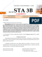 Gabarito Lista 3b - 2011