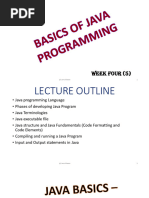 Building Java Program