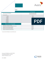 Tabla de Minimos y Comisiones - Depositos Plazo Fijo