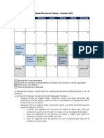 Actividades Dirección de Finanzas