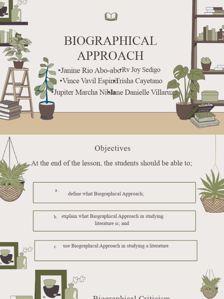 Understanding Biographical Criticism | PDF | Social Science