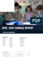 ISTE 2022 Annual Report
