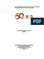 T10927 - Puesto de Trabajo Ergonómico para La Reparación de Moldes de Inyección en Plasticaucho Colombia