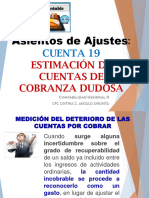 Asientos de Ajustes:: Cuenta 19