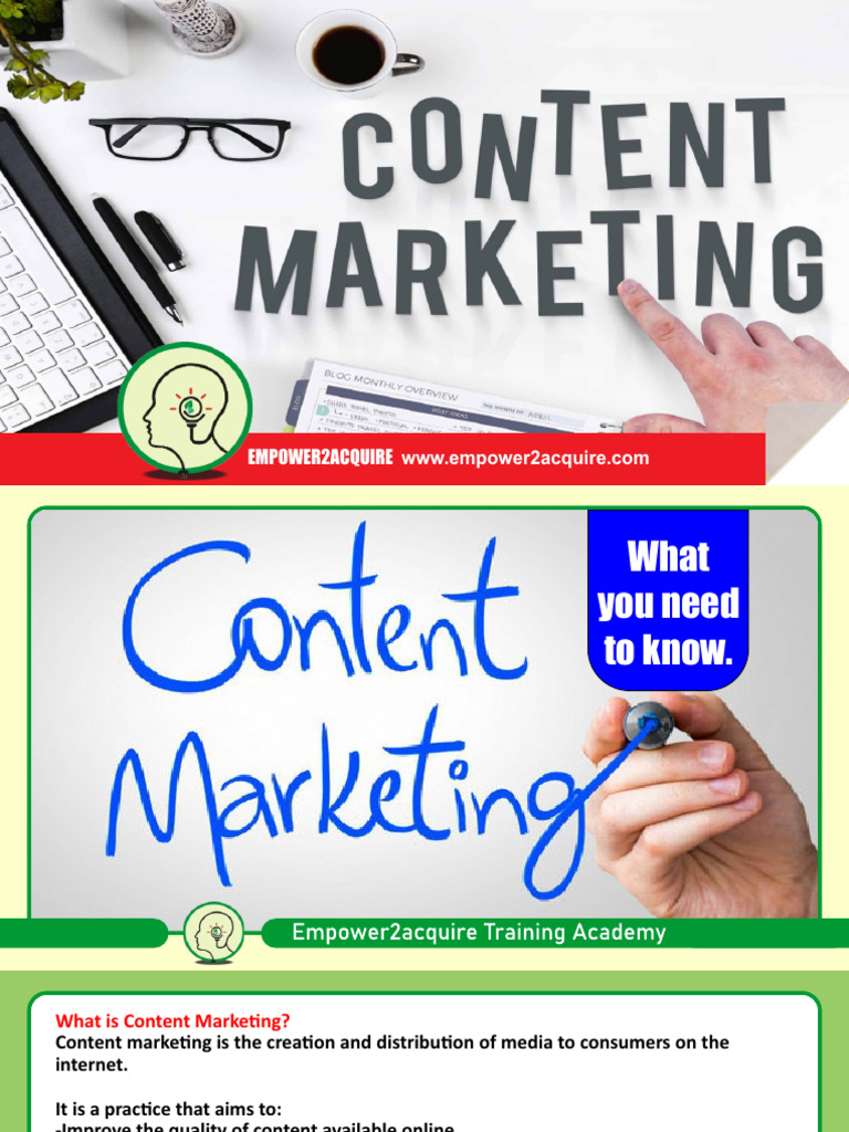 Guide to Effective Content Marketing | PDF | Brand | Internet