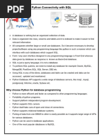 cs12 - Python Connectivity With SQL