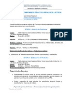INDUCCION DE COMPONENTE PRÁCTICO PROCESOS LÁCTEOS - Grupo 2