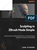 Sculpting in ZBrush Made Simple Explore Powerful Modeling and Character Creation Techniques Used For VFX, Games, and 3D... (Lukas Kutschera) (Z-Library)