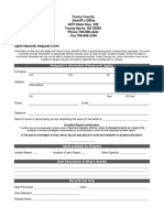Open Records Request Form
