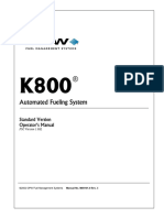 M08101 0 K800 Operator Manual