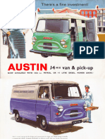Austin J4 M10 Van and Pick-up (1965) Brochure
