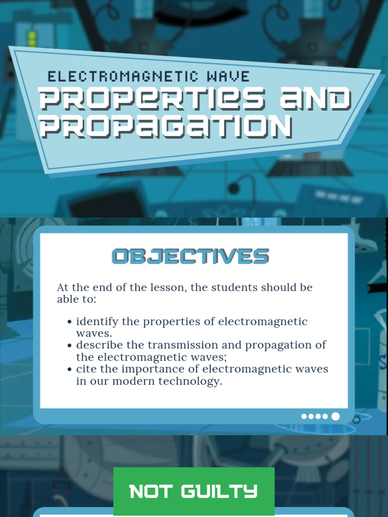 Electromagnetic Wave Properties & Propagation | PDF | Waves ...