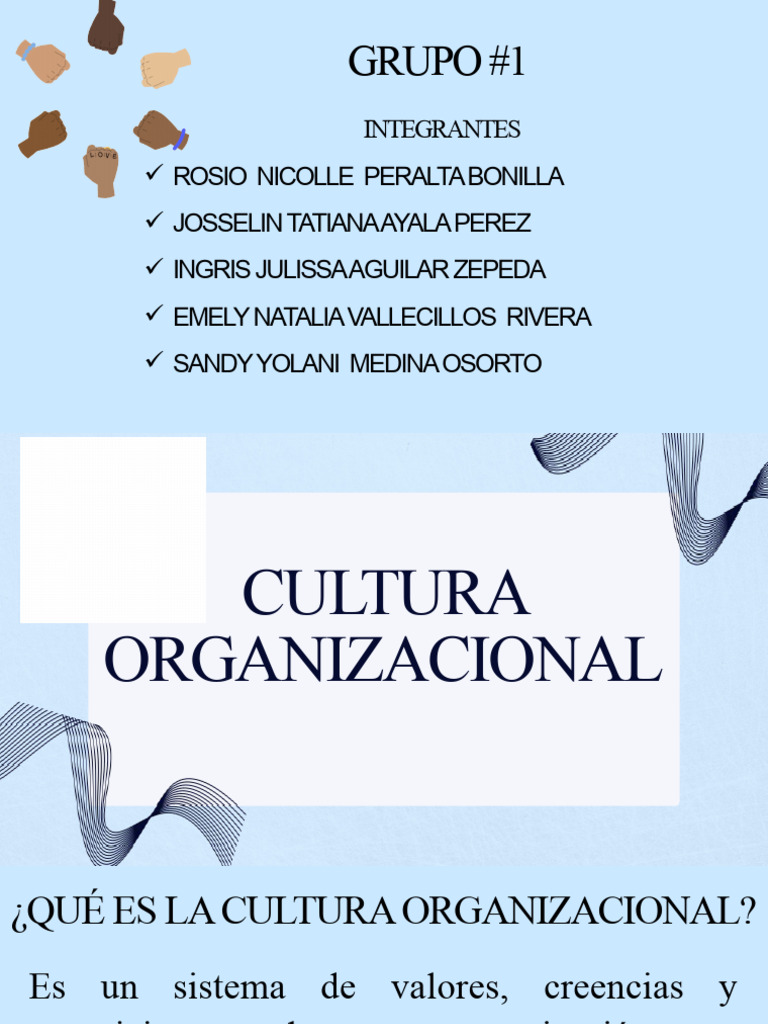 Importancia de la Cultura Organizacional | PDF | Cultura organizacional ...