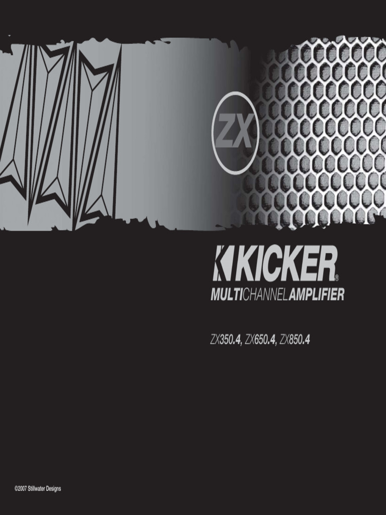 ZX Series ZX350 | PDF | Loudspeaker | Amplifier