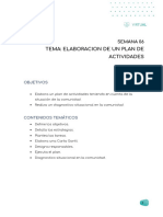 SERSION VIRTUAL N° 6 - PLAN DE ACTIVIDADES v