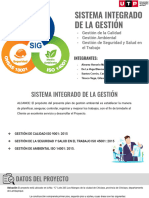 Exposición Final - Sistema Integrado de La Gestión