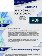 Marketing Topic 8 Crafting Brand Positioning