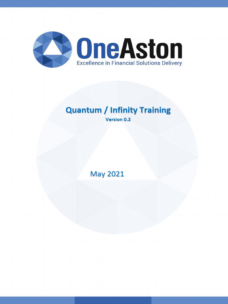 Quantum Infinity Training V0.2 | PDF | Websites | World Wide Web