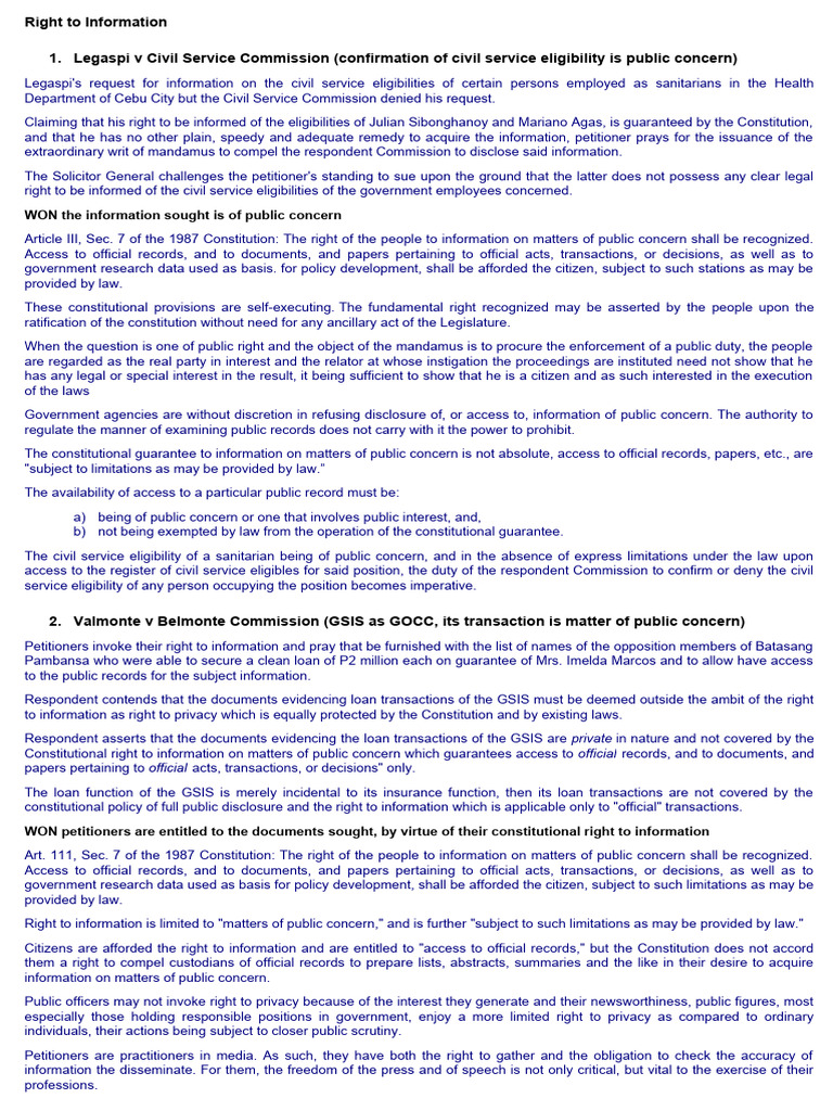 Right to information pdf mandamus right to privacy