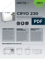 Arctiko Cryo-230 Tech Data