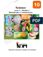 Science10 q4 Mod4 Biomoleculescarbohydrates v5