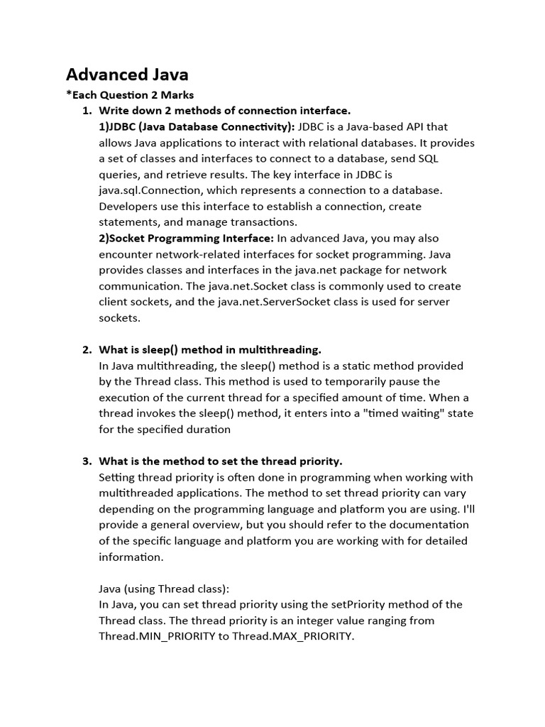 Advanced Java | Download Free PDF | Http Cookie | Ip Address