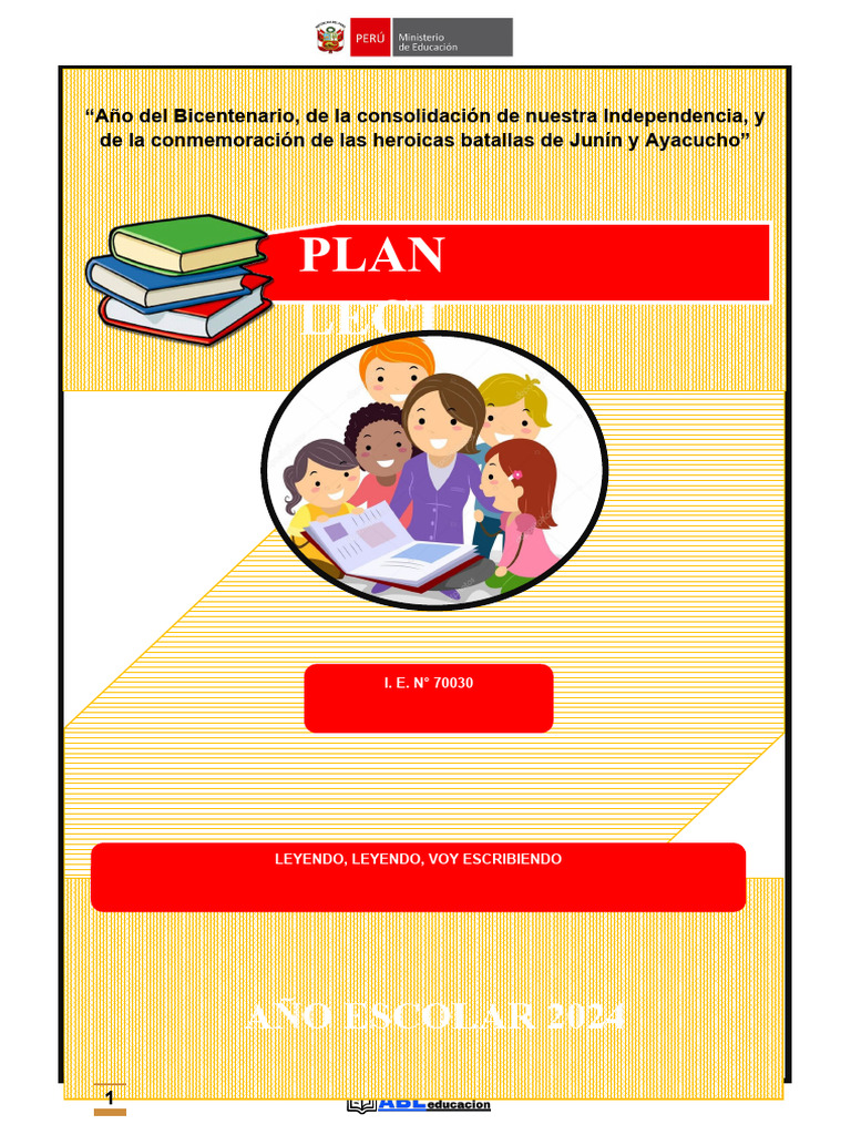 PLAN LECTOR | PDF | Evaluación | Salón de clases
