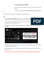 How To Upgrade A TP-Link Omada Switch