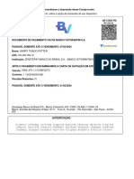 Documento de Pagamento Via Pix Banco Votorantim S.A.