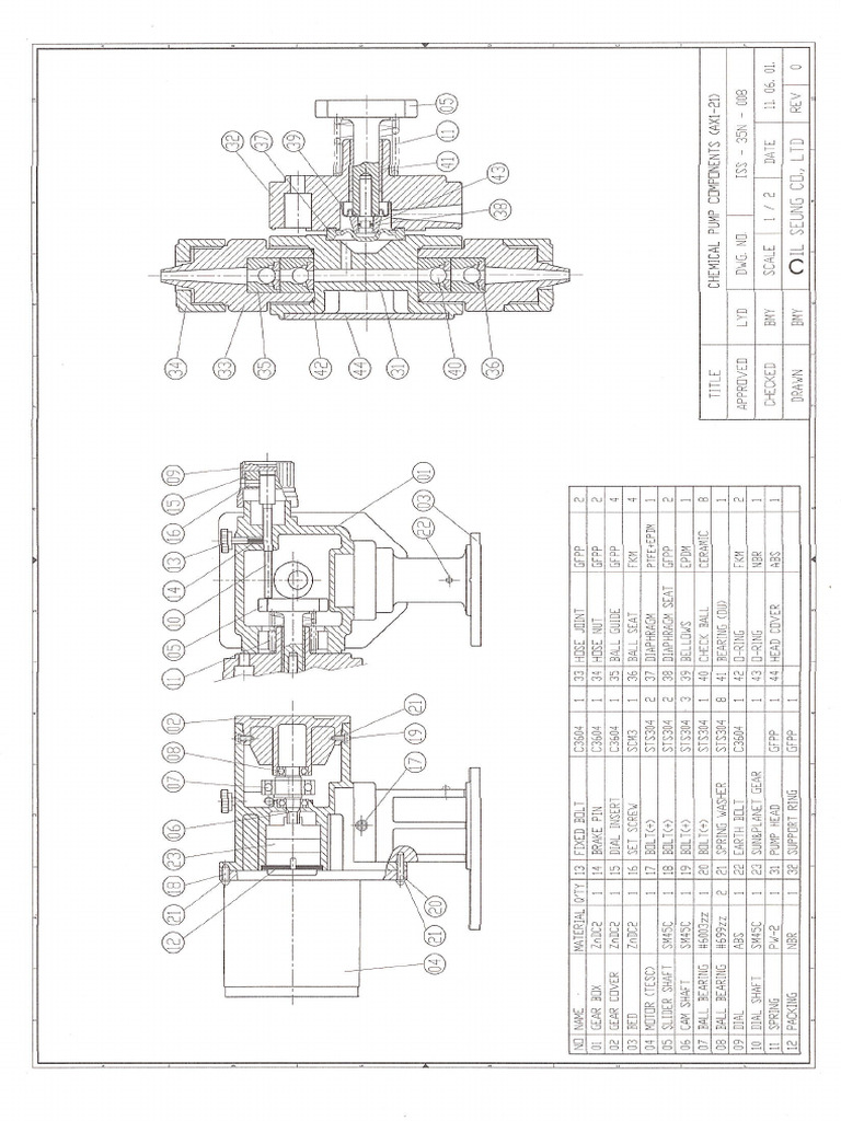 Chemical pump components pdf