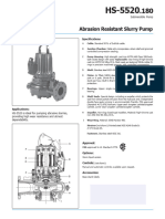 Flygt-HS-5520-180 Slurry Pump