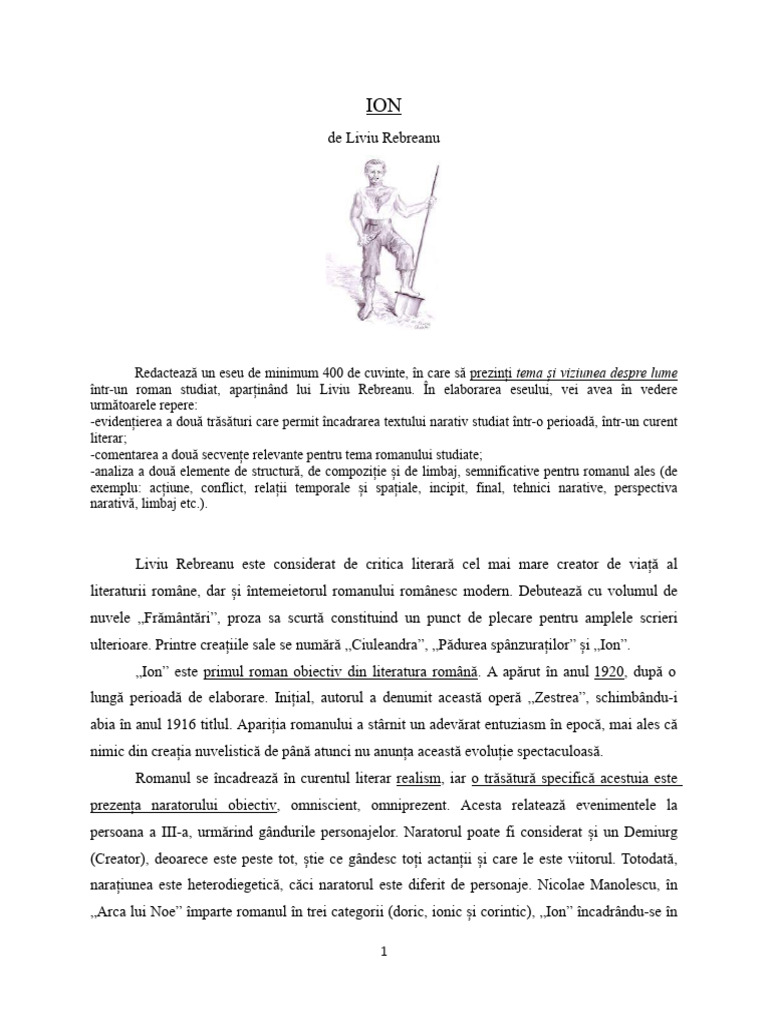 Eseu Ion | PDF
