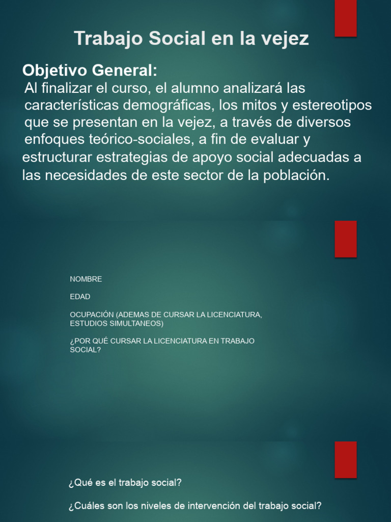 Características de la vejez en México | PDF | Vejez | Adultos