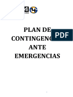 Plan de Contingencia Ante Emergencias
