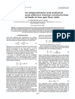 Steady-State Measurements and Analytical Correlations of Axial Effective Thermal Conductivities in Packed Beds at Low Gas Flow Rates