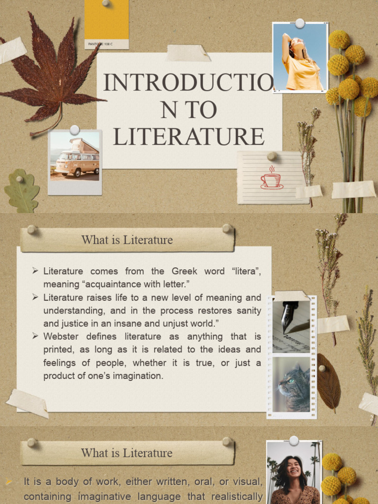 Understanding Literature and Its Importance | PDF | Poetry | Narration