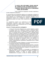 Decreto Foral 24-2015 Currículo Eso