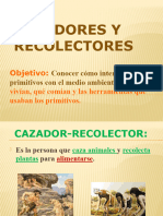 Cazadores y Recolectores