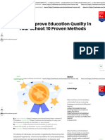 How To Improve Education Quality - 10 Proven Methods - Varthana