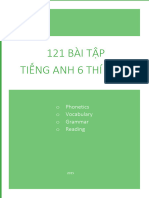 121 Bai Tap Tieng Anh 6 Thi Diem - Copy