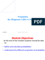 Probablity and Sampling