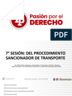 7 Procedimiento Sancionador de Transporte LP